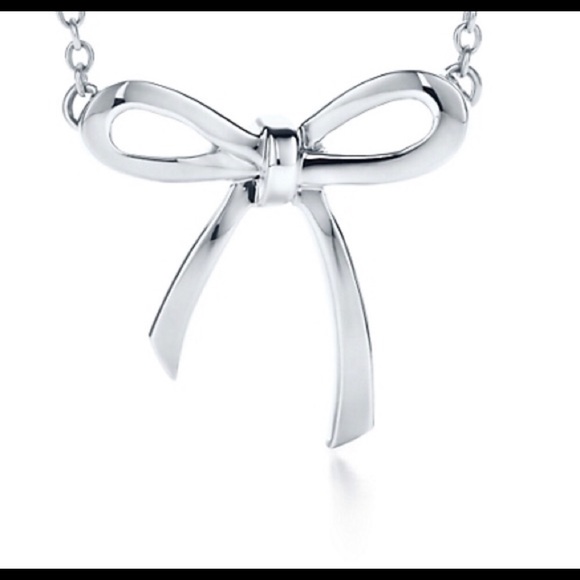 Tiffany and Co Mini Bow Necklace - Picture 6 of 8